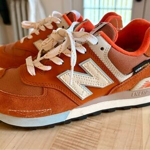 New Balance 574 Cordura sneakers. Size 5 M, 6.5 W NWOT
